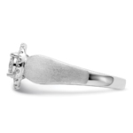 14K White Gold Lab Grown Diamond VS/SI FGH Cluster Ring - Image 3