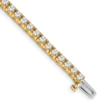 True Origin 4 1/10 carat Lab Grown Diamond VS/SI  D E F  Tennis Bracelet