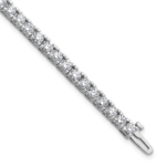 True Origin White Gold 6 3/8 carat Lab Grown Diamond VS/SI  D E F  Tennis Bracelet